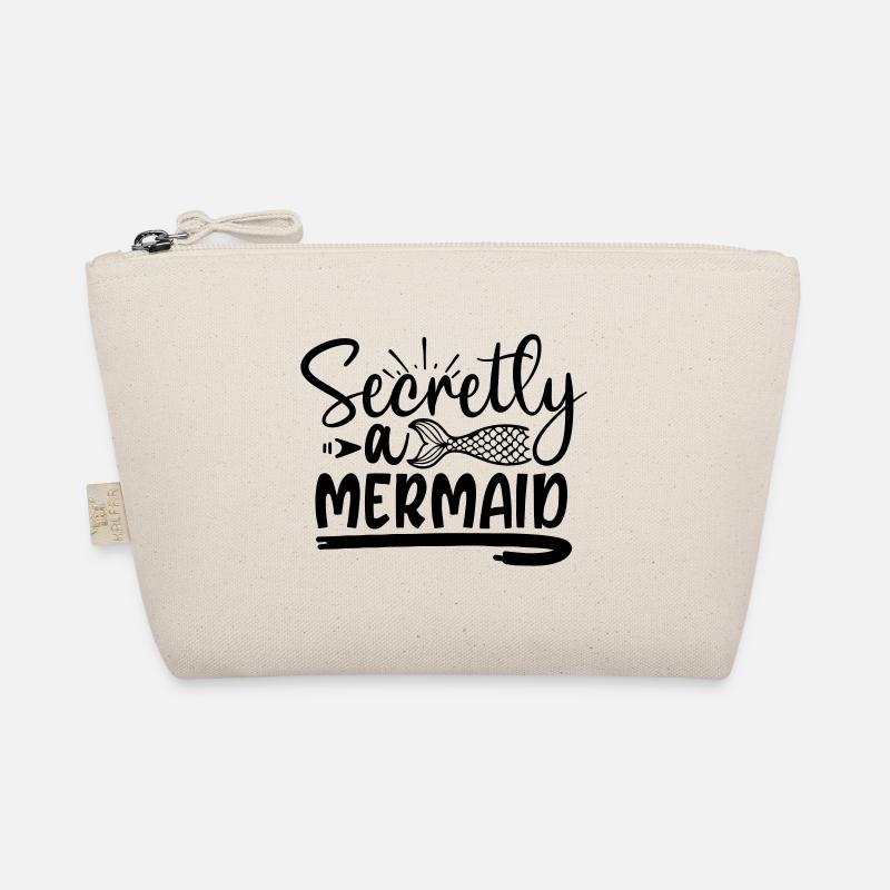 heimlich eine Meerjungfrau Bio-Täschchen