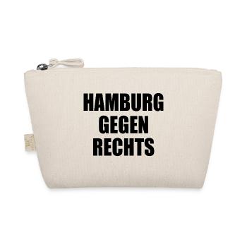 hamburg gegen rechts - Bio-Täschchen - Natur - Vorne