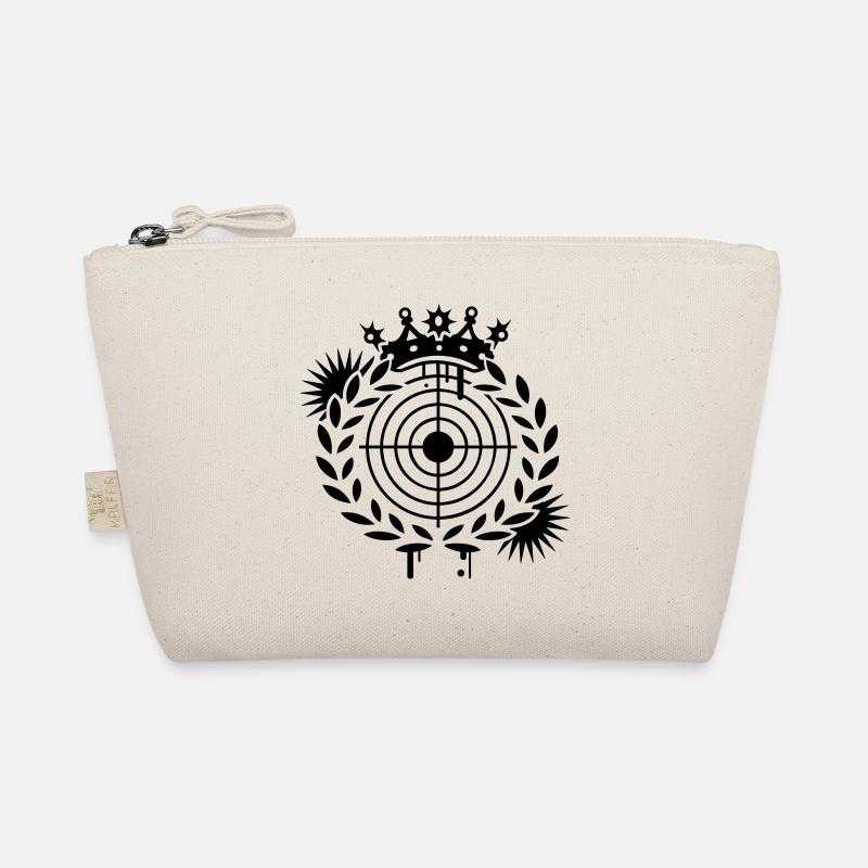 Target with a crown and laurel Organic Pouch