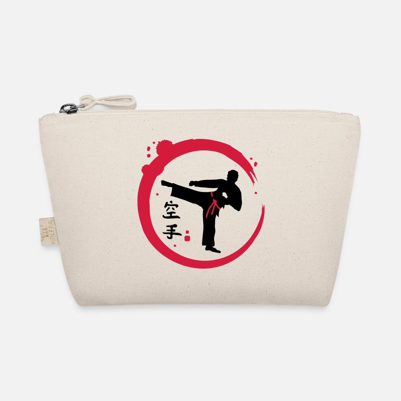 Karate calligraphy Organic Pouch