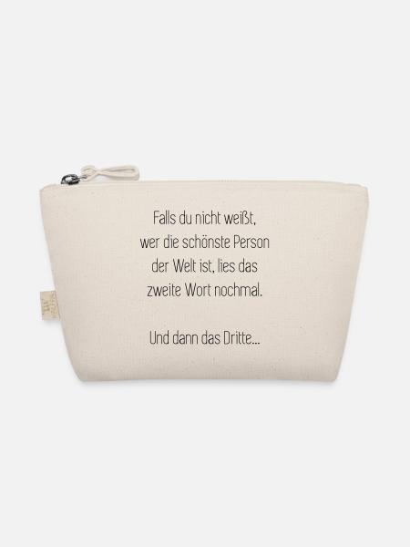 Du NICHT - Bio-Täschchen - Natur