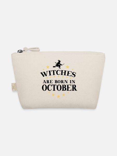 Witches Oktober - Bio-Täschchen - Natur - Vorne
