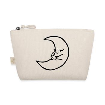 Moon with star - Organic Pouch - nature - Front