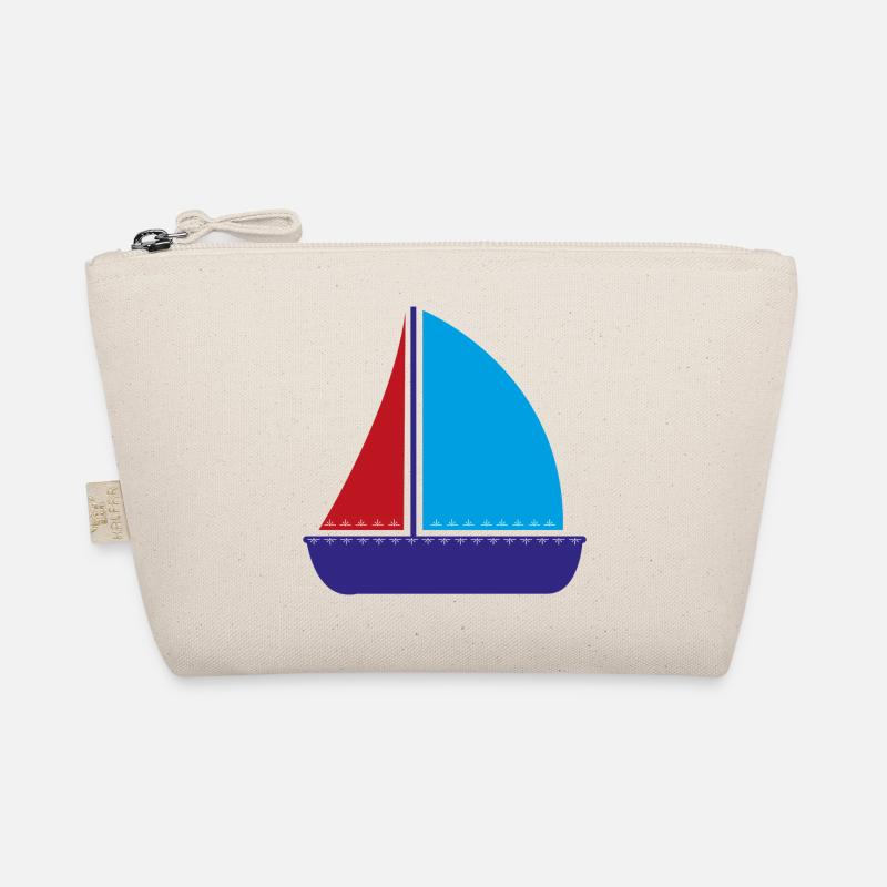 Segelboot Bio-Täschchen