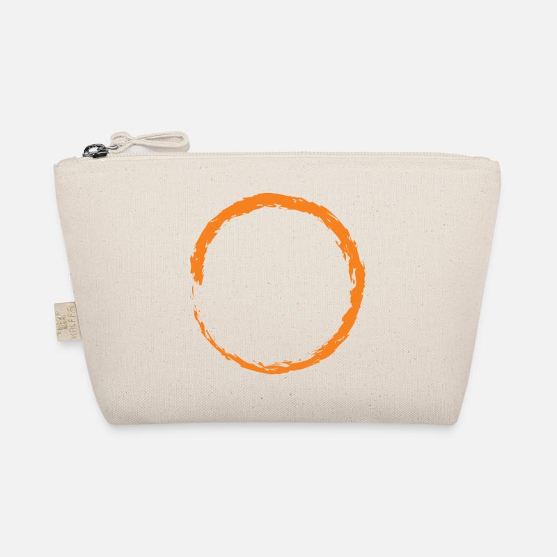 Orange circle Organic Pouch