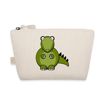 Dino - Organic Pouch - nature - Front
