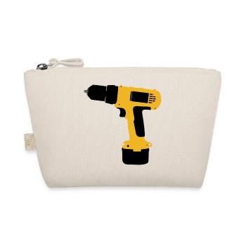 drilling machine - Organic Pouch - nature - Front