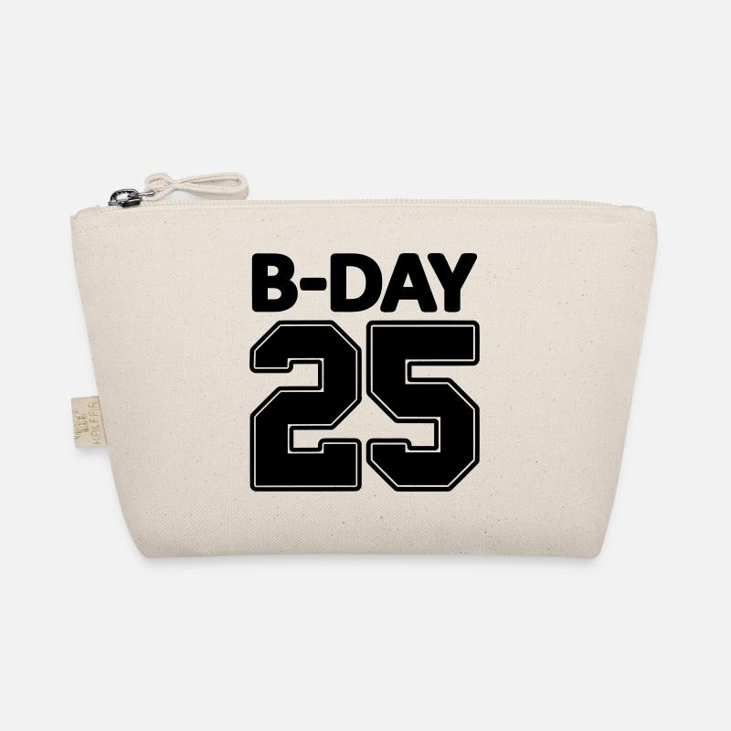 Numéro Shirt 25/25 ans numéro de maillot Bday Trousse biologique