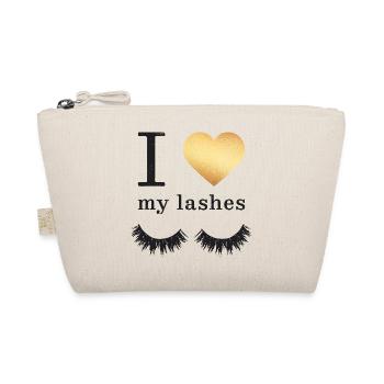Lange Wimpern Mascara - Bio-Täschchen - Natur - Vorne
