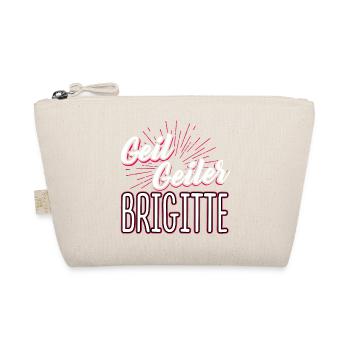 BRIGITTE - geiler - Bio-Täschchen - Natur - Vorne