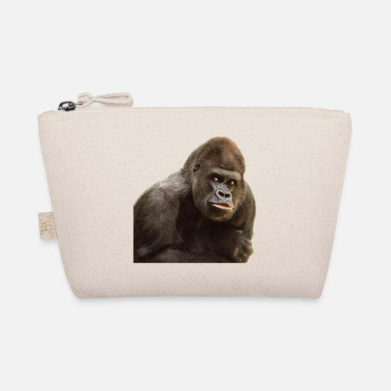 Gorilla - Bio-Täschchen - Natur