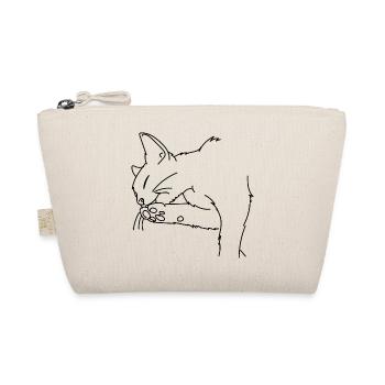cat - Organic Pouch - nature - Front