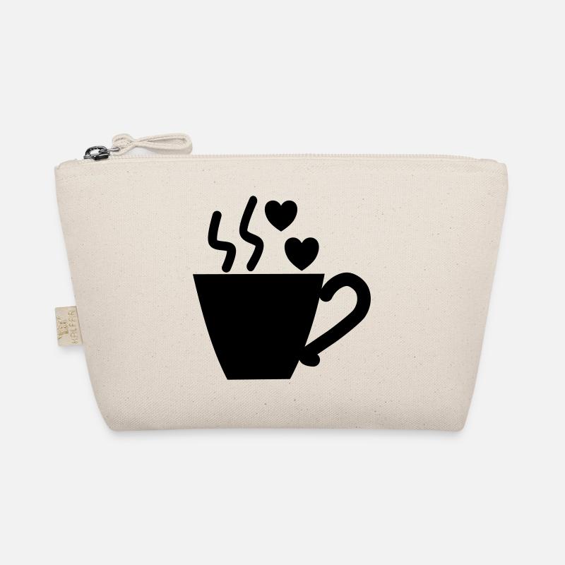 I love Coffee - Kaffeetasse - Kaffee Bio-Täschchen
