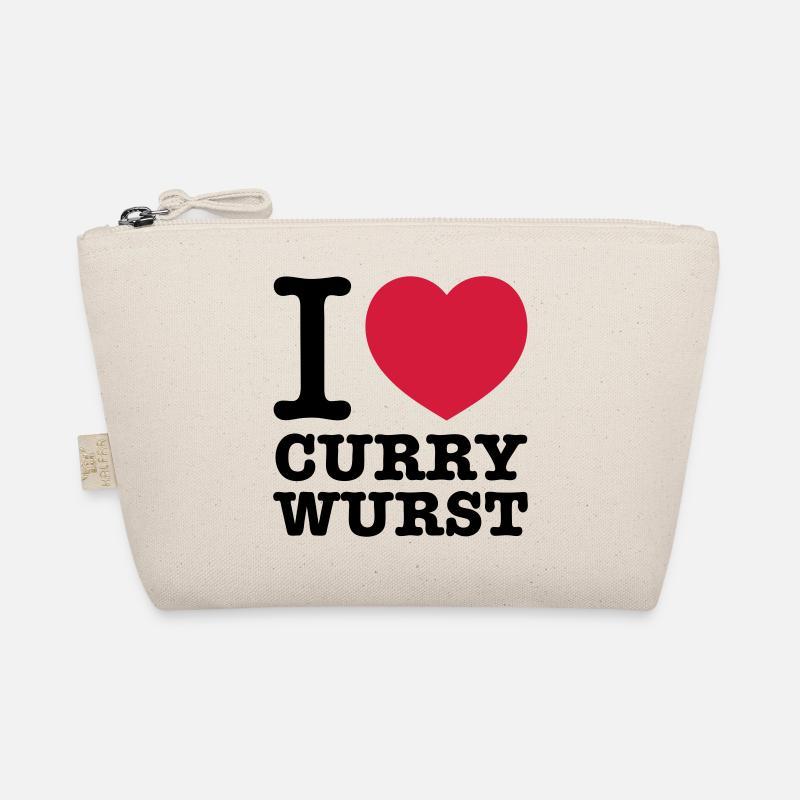 i love Currywurst - Organic Pouch - nature