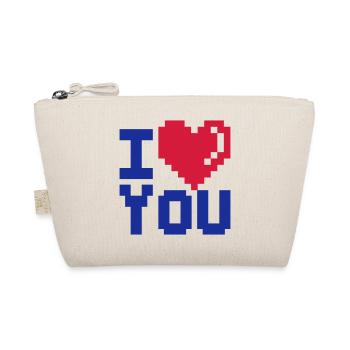ILOVEYOU - Trousse biologique - nature - Devant