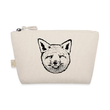 Fox Head - Organic Pouch - nature - Front