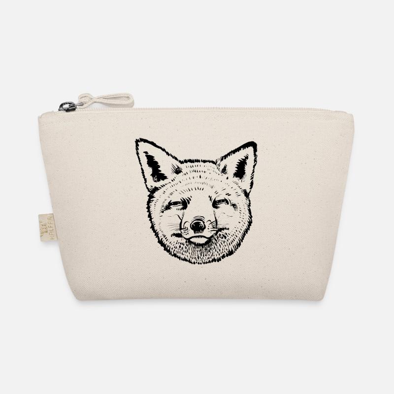 Fox Kopf Bio-Täschchen