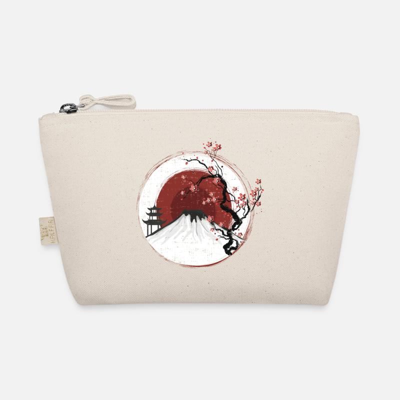 Fujiyama in the sunset White Edition Organic Pouch