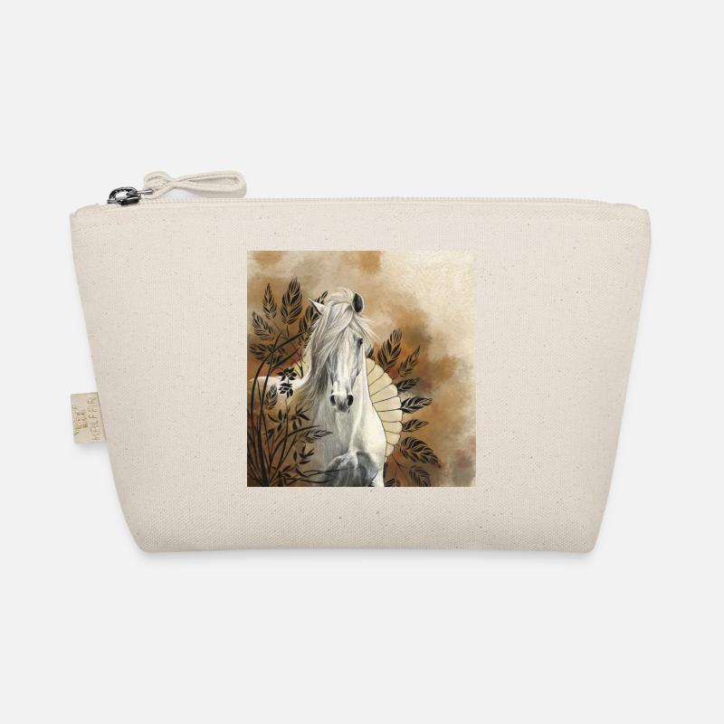 Fall Gray Organic Pouch