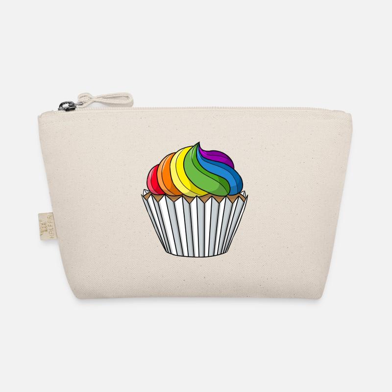 Gay Pride Cupcake Bio-Täschchen