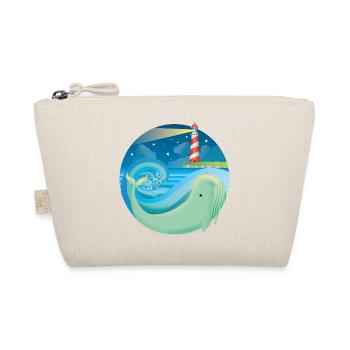 whale - Organic Pouch - nature - Front