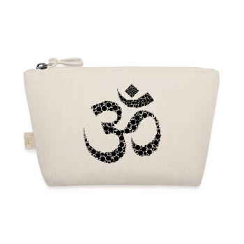 OM Yoga Zeichen - Bio-Täschchen - Natur - Vorne