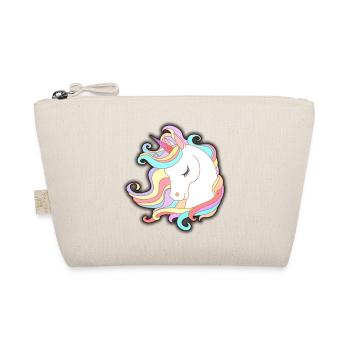 Unicorn Pastel Dream Illustration - Organic Pouch - nature - Front