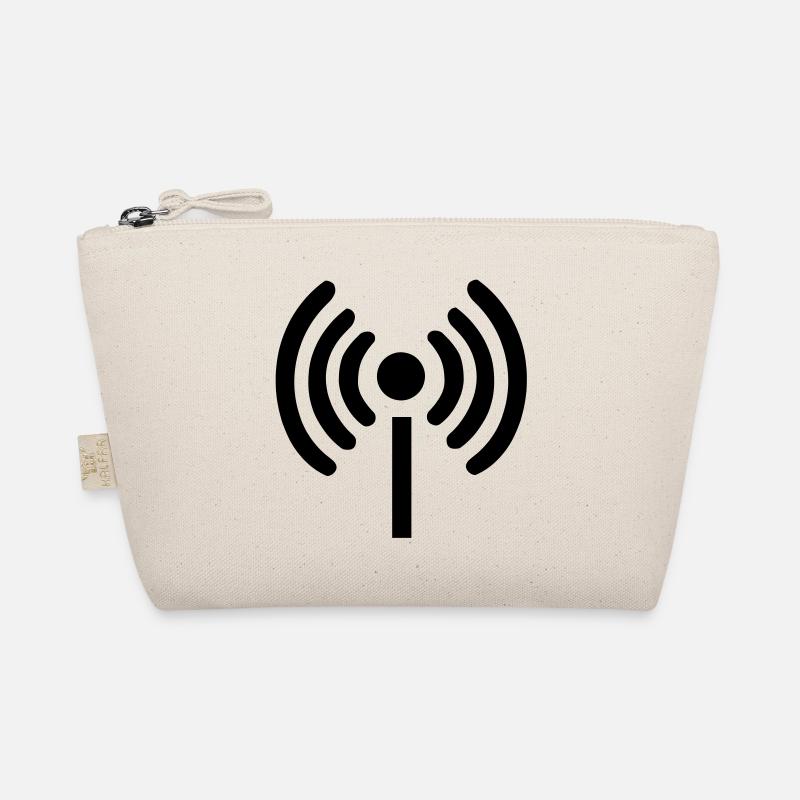 Wi-Fi Symbol Organic Pouch
