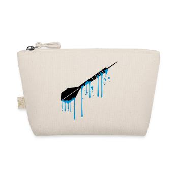 gouttes mouillées graffiti spray logo jeu cool fléchettes - Trousse biologique - nature - Devant