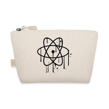 graffiti drops spray atom symbol symbol cool kr - Organic Pouch - nature - Front