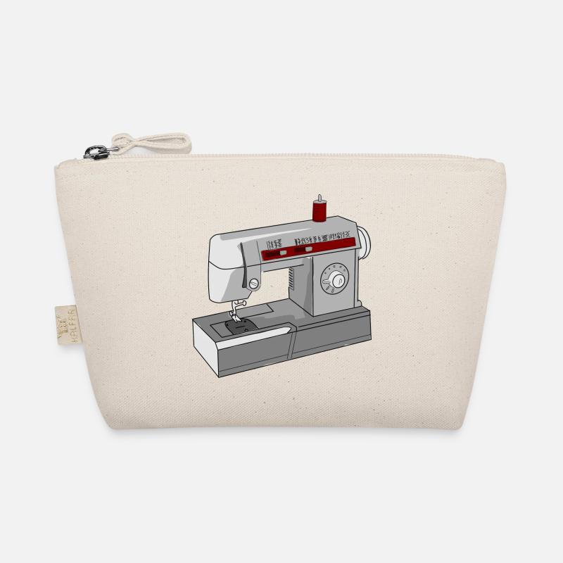 Illustration de machine à coudre sans couture Trousse biologique