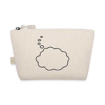 Speech Bubble / Thought Bubble - Organic Pouch - nature - Front