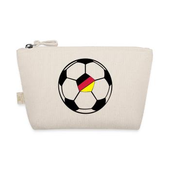 fussball deutschland - Bio-Täschchen - Natur - Vorne