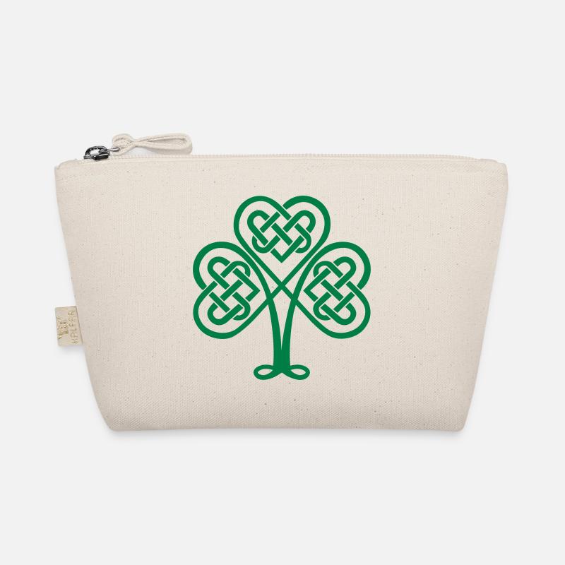 St. Patricks Day Shamrock Trinity & Eternal Love Trousse biologique