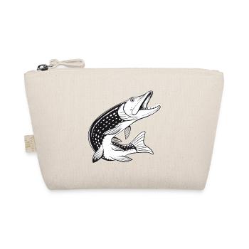 Fish - Pike - Fishing - Fishing - Fishermen - Organic Pouch - nature - Front
