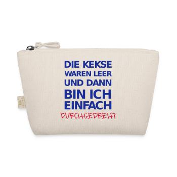 Die Kekse waren leer und dann bin ich einfach ... - Bio-Täschchen - Natur - Vorne