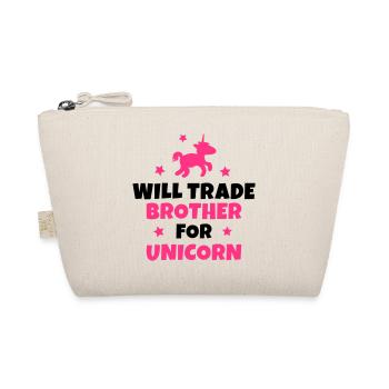Will trade brother for unicorn - Trousse biologique - nature - Devant
