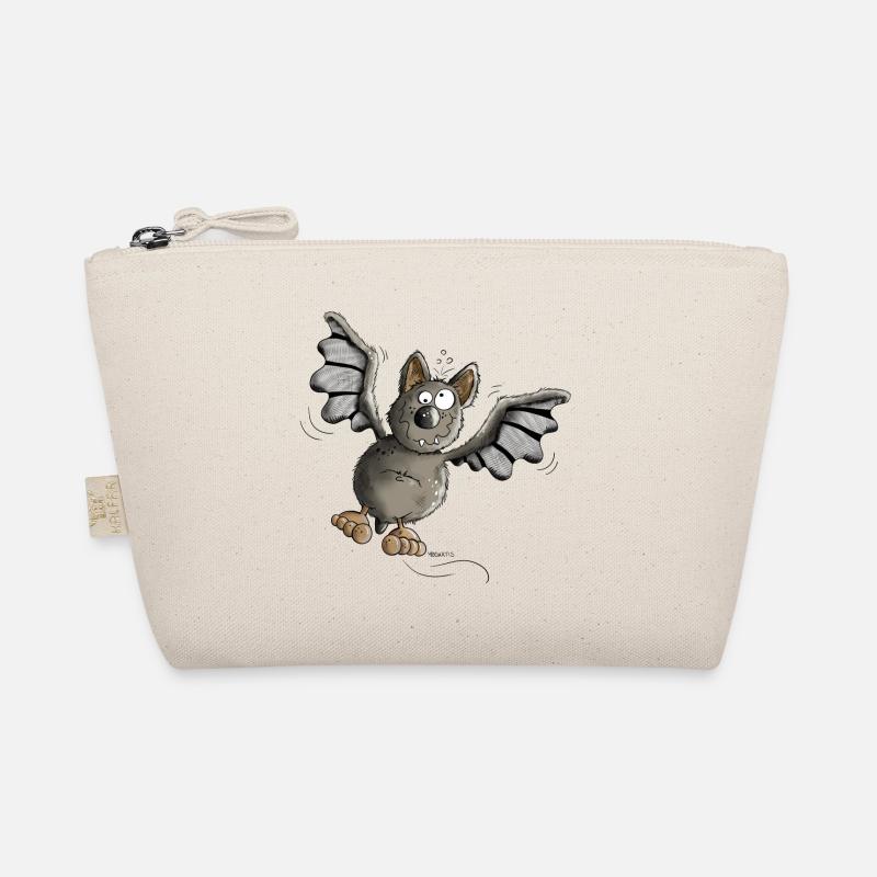 Cute Bat Organic Pouch