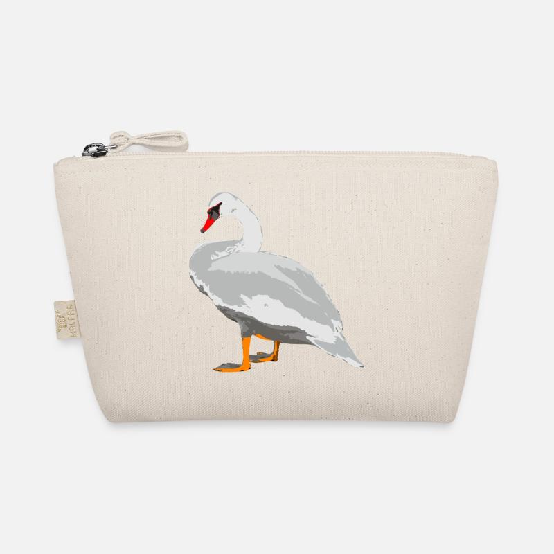 schwan vogel wasser Bio-Täschchen