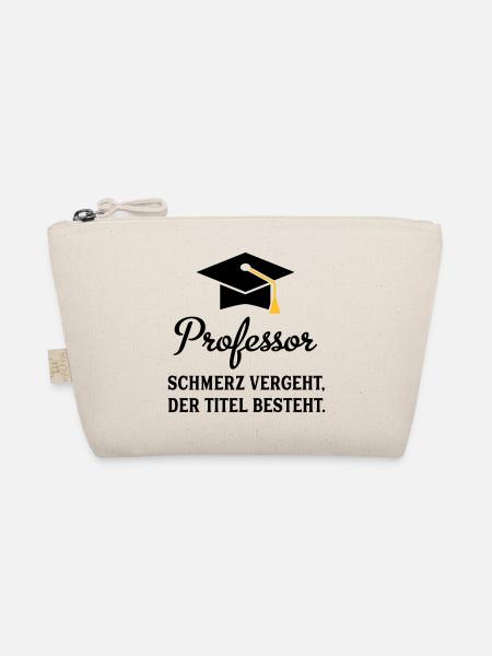 professor - Bio-Täschchen - Natur - Vorne