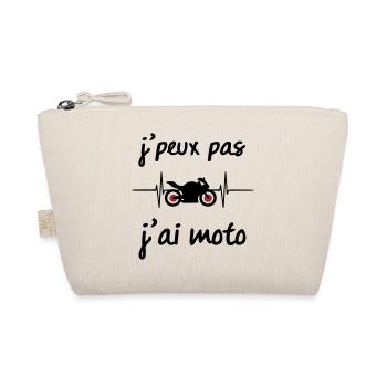 je peux pas j'ai moto Fréquence cardiaque - Trousse biologique - nature - Devant