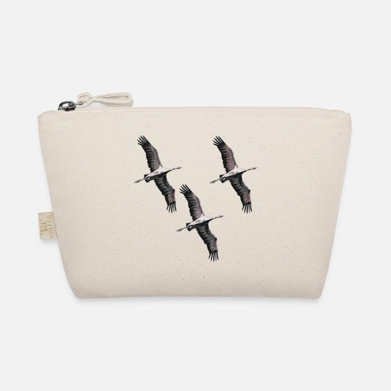 Grues migratrices d’oiseaux dans les tons de gris Trousse biologique