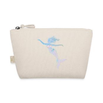 sirène ludique dans des couleurs pastel fraîches - Trousse biologique - nature - Devant