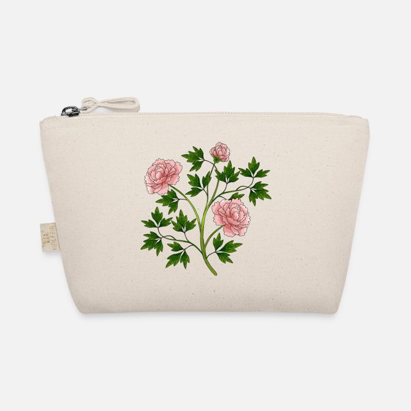 Bunte Blumen Bio-Täschchen