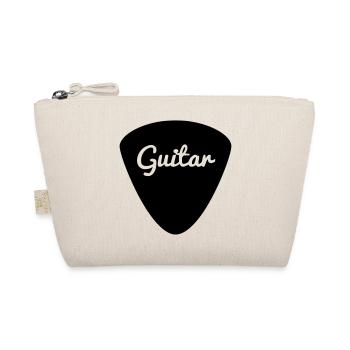 Médiator de guitare, guitariste, musicien, instrument * - Trousse biologique - nature - Devant