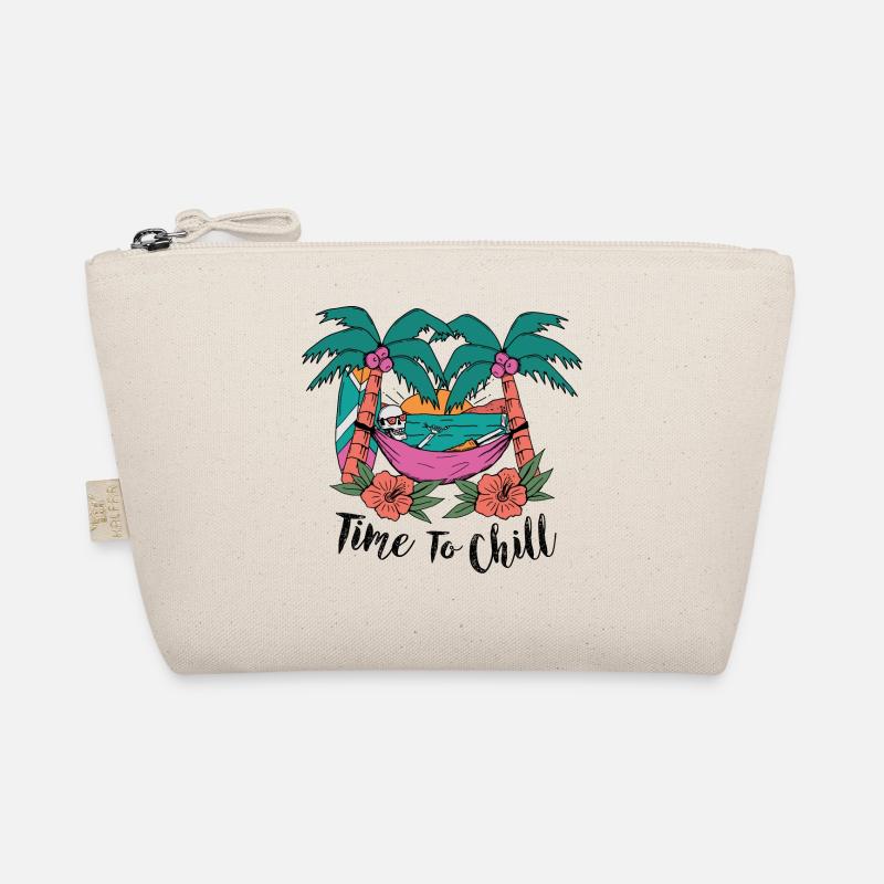 skull surf Bio-Täschchen