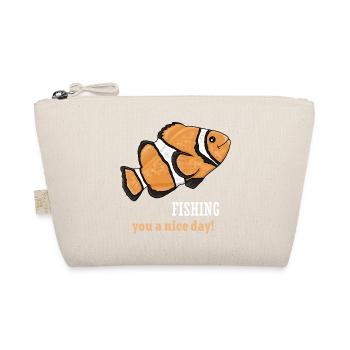 Clownfish clownfish cute fish illustration - Organic Pouch - nature - Front