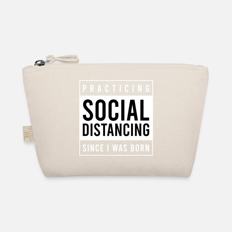 SOCIAL DISTANCING - Organic Pouch - nature