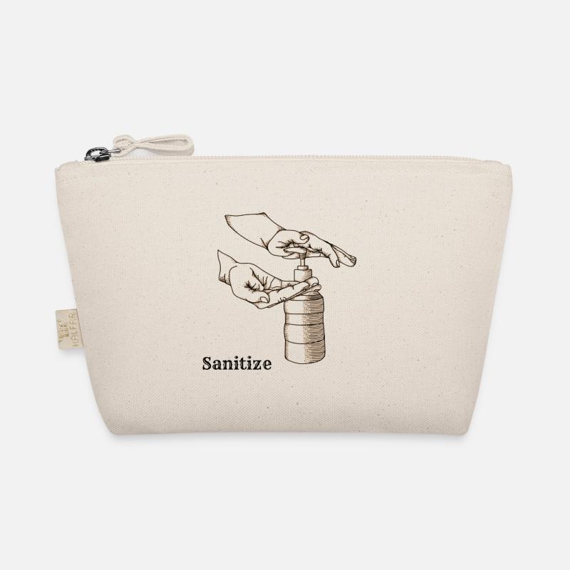 Electric Handschuh with Sanitizer Organic Pouch