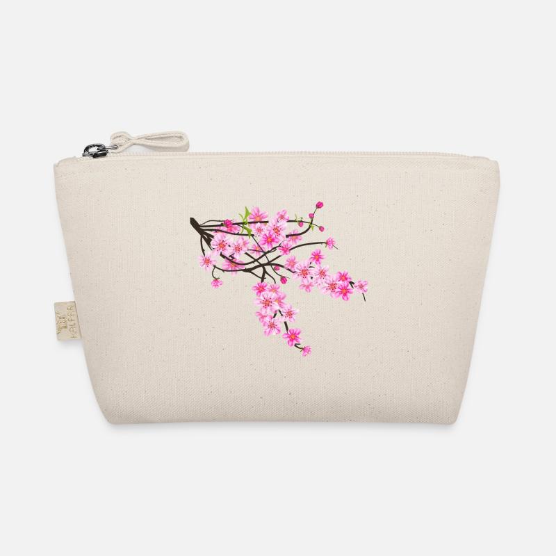 Sakura Blume - Bio-Täschchen - Natur
